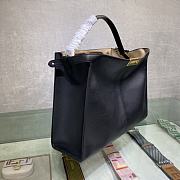 Fendi Peekaboo 305 Soft Calf Leather Black – 42 cm - 4