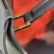 Fendi Peekaboo 305 Soft Calf Leather Black&Red – 42 cm - 2