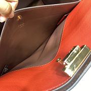 Fendi Peekaboo 305 Soft Calf Leather Black&Red – 42 cm - 4