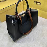 Fendi Peekaboo X-Tote Black calfskin - 6011 – 35 x26 x13 - 2