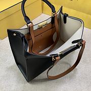Fendi Peekaboo X-Tote Black calfskin - 6011 – 35 x26 x13 - 6