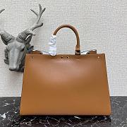Fendi Peekaboo X-Tote Brown Calfskin With Twist Lock - #2265 – 41x11x29 cm - 5