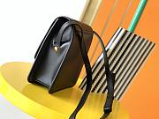 YSL Kaia Vertical Shoulder Bag Black – 668809 – 16×18x6cm  - 2
