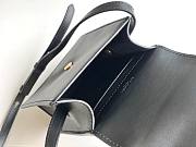YSL Kaia Vertical Shoulder Bag Black – 668809 – 16×18x6cm  - 5