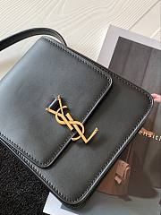 YSL Kaia Vertical Shoulder Bag Black – 668809 – 16×18x6cm  - 6