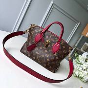 Louis Vuitton Flower Zipped Tote PM Red – M44351 – 29x23.5x13.5 cm  - 1