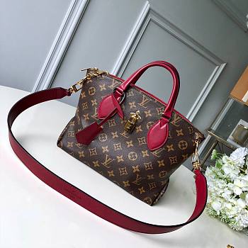 Louis Vuitton Flower Zipped Tote PM Red – M44351 – 29x23.5x13.5 cm 