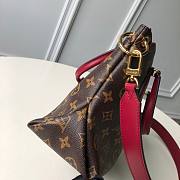 Louis Vuitton Flower Zipped Tote PM Red – M44351 – 29x23.5x13.5 cm  - 6