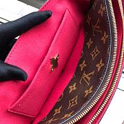 Louis Vuitton Flower Zipped Tote PM Red – M44351 – 29x23.5x13.5 cm  - 3