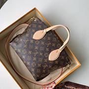 Louis Vuitton Flower Zipped Tote PM Beige – M44351 – 29x23.5x13.5 cm  - 4