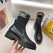 Fendi Combat Boots Black - 1