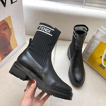 Fendi Combat Boots Black