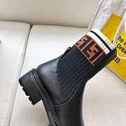 Fendi Combat Boots Brown - 6
