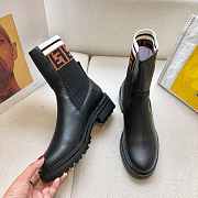 Fendi Combat Boots Brown - 4