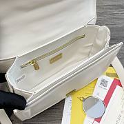 Dolce & Gabbana Amore In Calfskin Bag White – 27x8x18 cm - 2
