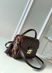 Louis Vuitton Croisette Damier Brown - N4158 - 24.5x24.2x9 CM - 3