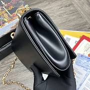 Dolce & Gabbana Girls Shoulder Bag In Napa Leather Black – 21x5x13.5 cm - 3