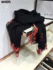 Gucci Heavy-Duty Flower Black – 2795 - 200x70 cm - 3