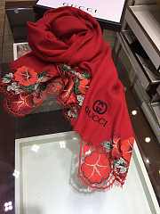 Gucci Heavy-Duty Flower Red – 2795 - 200x70 cm - 3