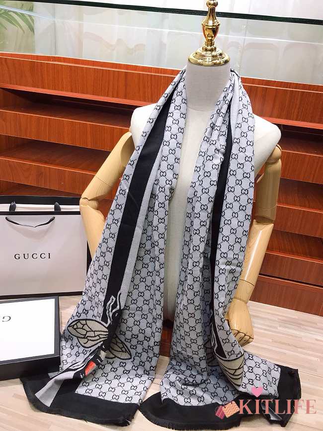 Gucci GG Cashmere Scarf 01 – 180x70 cm - 1