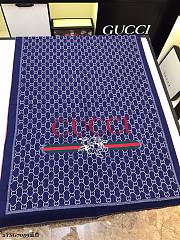 Gucci Cashmere Brushed Multi-Purpose Scarf Black – YSG7059- 65×190 cm - 2