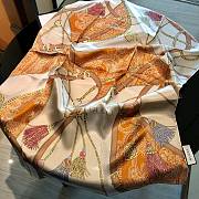 Gucci Square Silk Cashmere Scarf 05 – 90x90cm cm - 5