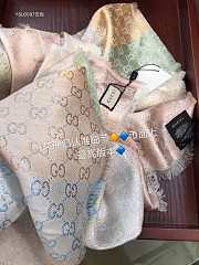 Gucci GG Square Scarf Light Dream Color – YSL6097 - 140x140 cm - 3