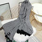 Chanel Bohemian Style With Stripe Knitting Scarf  – 180x65 cm - 6