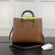 Forubags Gucci Diana Small Tote Bag Brown – 655658 – 35x30x14 cm - 5