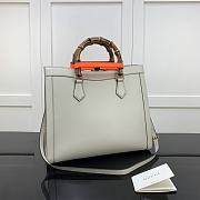 Gucci Diana Small Tote Bag White – 655658 – 35x30x14 cm - 4