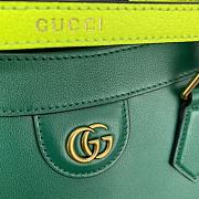 Gucci Diana Small Tote Bag Green – 655658 – 35x30x14 cm - 5
