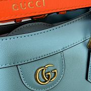 Gucci Diana Small Tote Bag Blue – 655658 – 35x30x14 cm - 4