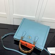 Gucci Diana Small Tote Bag Blue – 655658 – 35x30x14 cm - 6