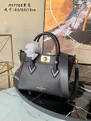 Louis Vuitton ON MY SIDE Handbag Black  – M57728 – 25 x 20 x 12 cm - 1