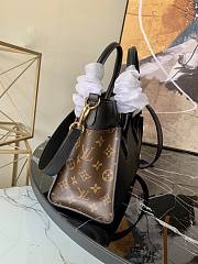 Louis Vuitton ON MY SIDE Handbag Black  – M57728 – 25 x 20 x 12 cm - 3