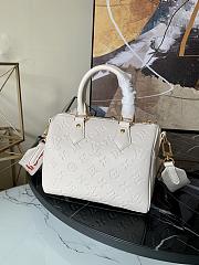 Louis Vuitton Speedy Bandouliere Monogram Embossed Fluffy Sheepskin – M58736 – 22x 19 x 13 cm - 2