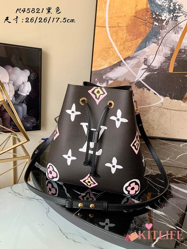 Louis Vuitton NeoNoe Bucket Bag Other Monogram Black – M45821 – 26.0 x 26.0 x 17.5 cm - 1