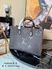 Louis Vuitton Onthego Monogram Empreinte Leather In Black – M58522 – 35x27x14cm - 1