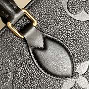 Louis Vuitton Onthego Monogram Empreinte Leather In Black – M58522 – 35x27x14cm - 5