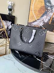 Louis Vuitton Onthego Monogram Empreinte Leather In Black – M58522 – 35x27x14cm - 6