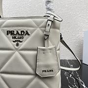 Prada Spectrum Leather Bag White – 1BA319 – 21.5x20x12.5 cm - 2