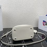 Prada Spectrum Leather Bag White – 1BA319 – 21.5x20x12.5 cm - 5