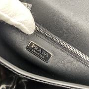 Prada Shiny Necklace Bag Black  – 1BD307 – 19x10.5x3.5 cm - 6
