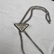 Prada Shiny Necklace Bag White  – 1BD307 – 19x10.5x3.5 cm - 2