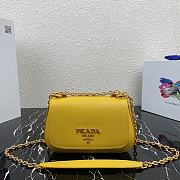 Prada Saffiano Leather Shoulder Bag Yellow – 1BD275 – 22x14x6.5 cm - 1