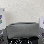 Prada Soft Leather Black Grey – 1BG339 – 36x34x16 cm - 3