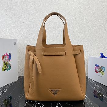 Prada Soft Leather Black Brown – 1BG339 – 36x34x16 cm