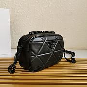 Prada Sprectrum Shoulder Bag Black – 1BH141 – 21x13.5x9 cm - 4