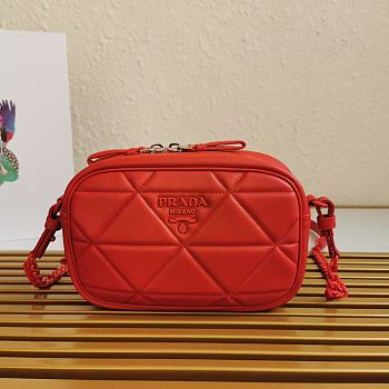 Prada Sprectrum Shoulder Bag Red – 1BH141 – 21x13.5x9 cm