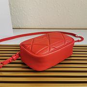 Prada Sprectrum Shoulder Bag Red – 1BH141 – 21x13.5x9 cm - 2